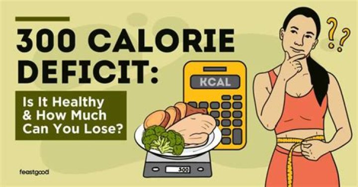 Is a 300 calorie deficit enough?