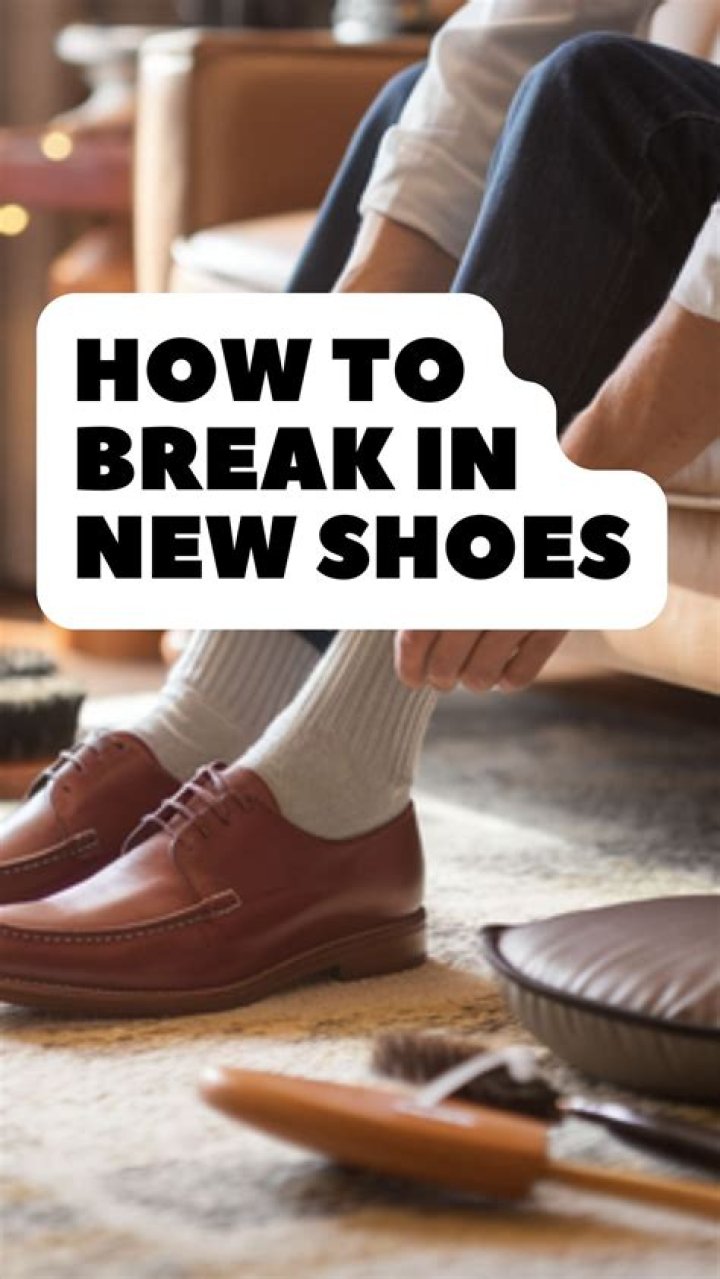 What is the best way to break-in new leather shoes?